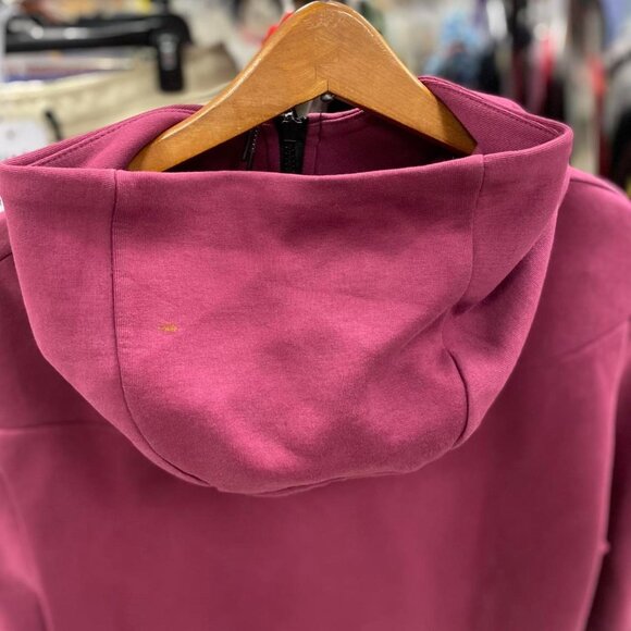 Nike Tech Fleece Full Zip  Hoodie Burgundy (Large) - Picture 4 of 7